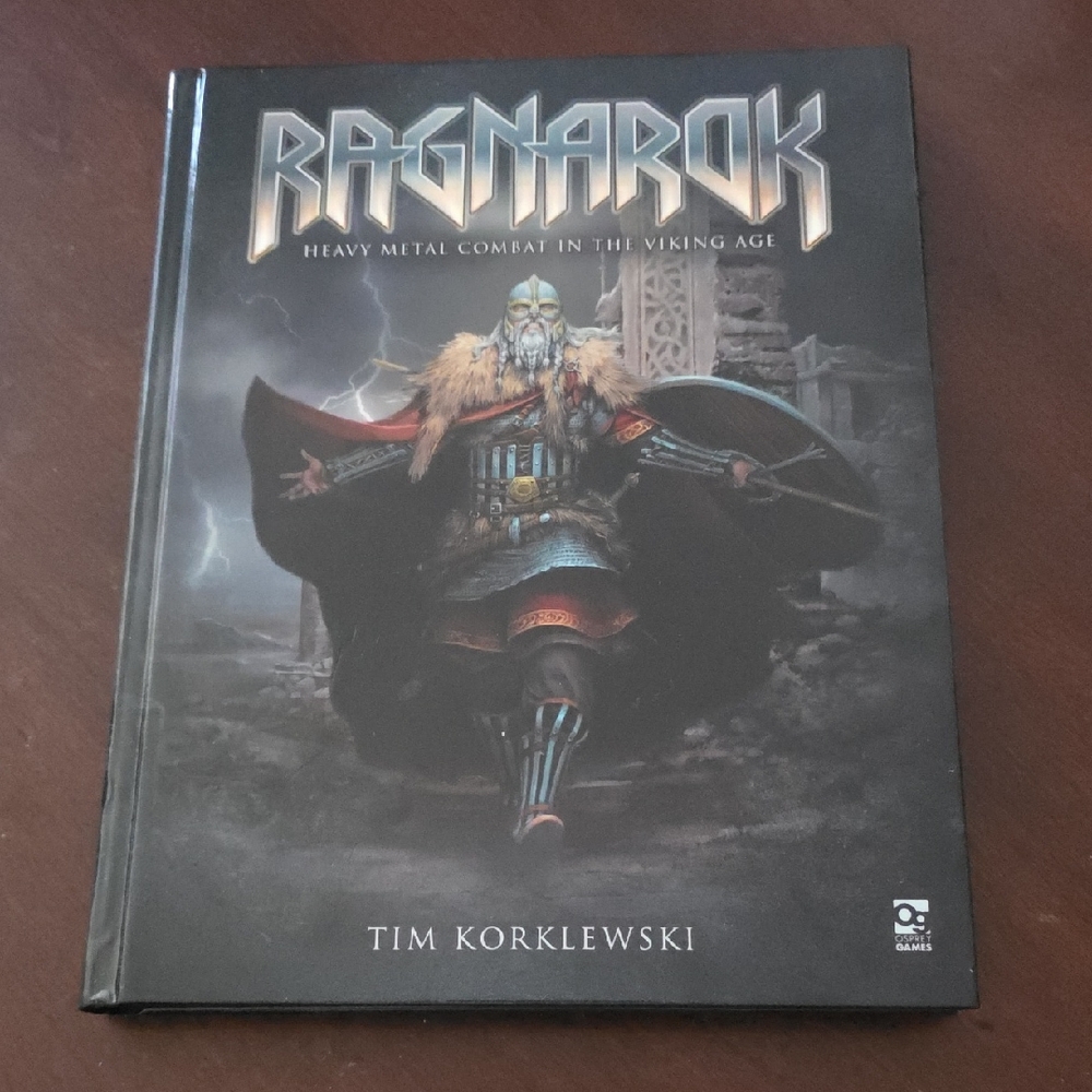 (J40) Ragnarok: Heavy Metal Combat in the Viking Age Hard Back Book